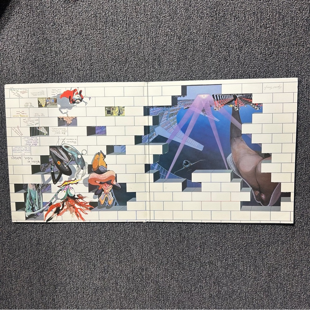 Pink Floyd THE WALL Original 1979 UK Press 2 LP 1AA MATRIX TML-M Mastering
